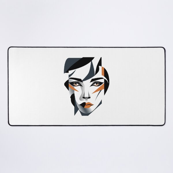 Artikelvorschau, Asynclone Head Woman Modern Art Abstract entworfen und verkauft von Asynclone.