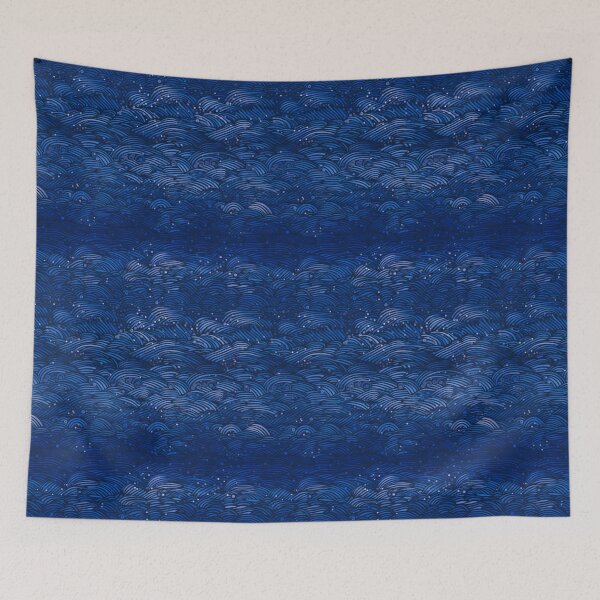 Item preview, Waves of Blue - Pattern designed and sold by Daniel Wampler.