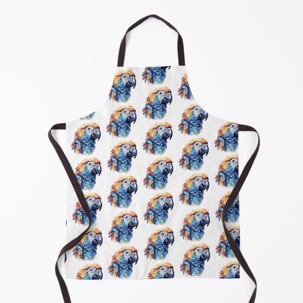Item preview, Watercolor Macaw Face designed and sold by TheAnimalZ00.