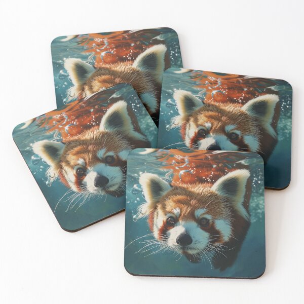 Item preview, Red Panda Diver designed and sold by Evanssdas.