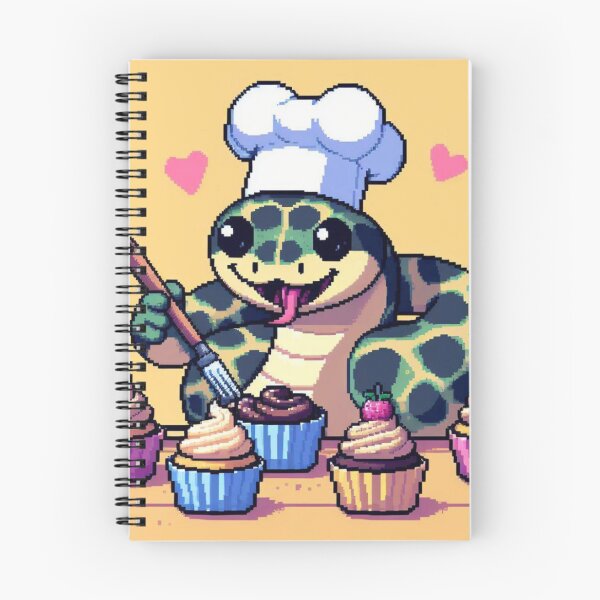 Item preview, Cute boa making cupcakes designed and sold by Koobiocc.