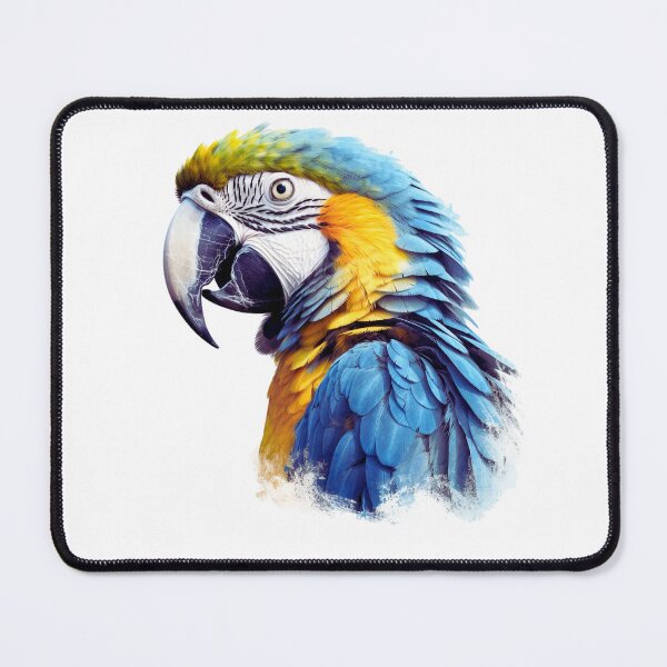 Item preview, Watercolor Macaw Parrot designed and sold by TheAnimalZ00.