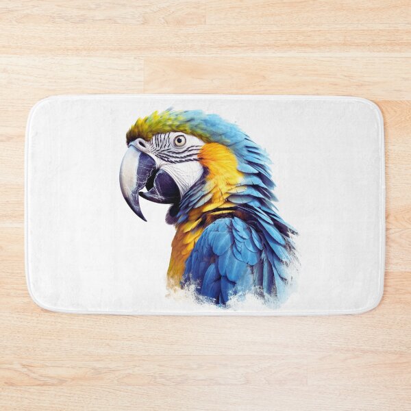 Item preview, Watercolor Macaw Parrot designed and sold by TheAnimalZ00.