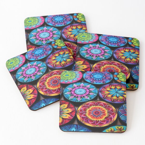 Item preview, Mindful Mandalas: Embrace Life's Essence Through Vibrant Patterns designed and sold by matdiazl.