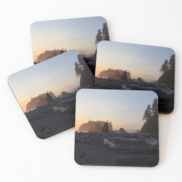 Item preview, Ruby Beach Olympic National Park Washington beach sunset designed and sold by pineywoodsshop.