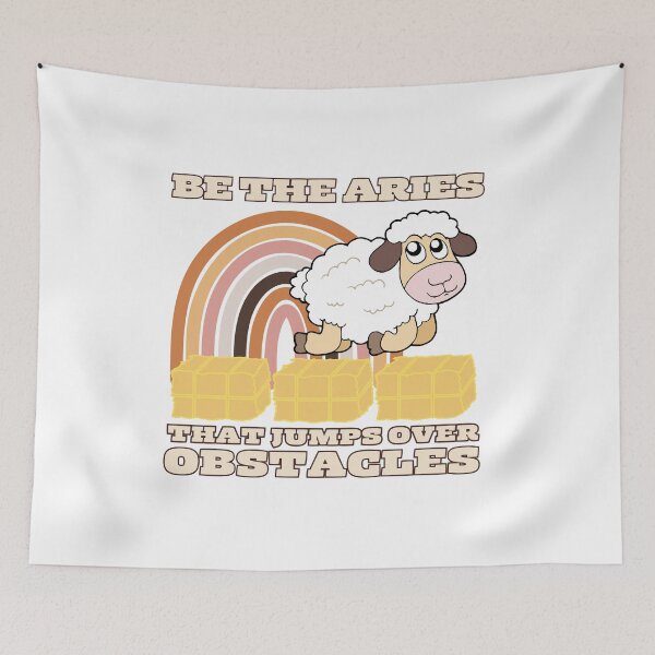 Item preview, Be the Aries that jumps over obstacles  designed and sold by BritishDelights.