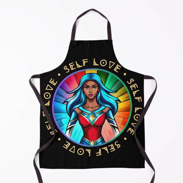 Item preview, Superhero Woman Self Love Promise Rainbow Warrior Purple designed and sold by Melan Designs.