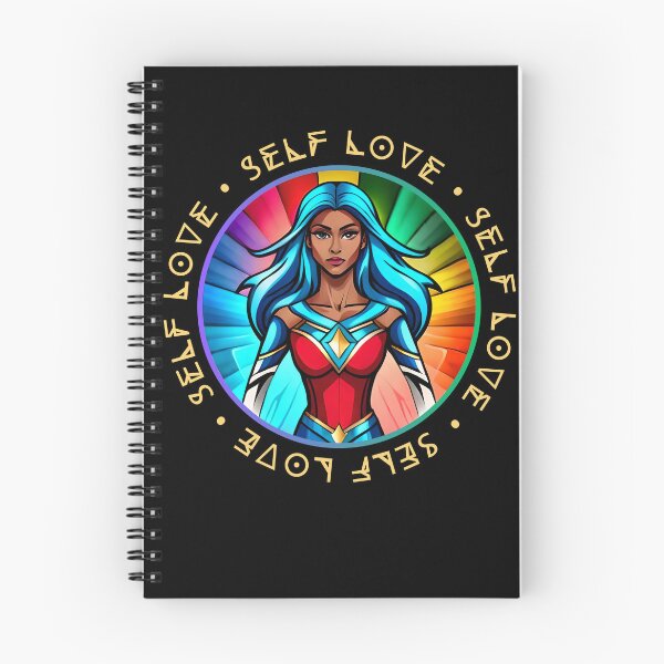 Item preview, Superhero Woman Self Love Promise Rainbow Warrior Purple designed and sold by Melan Designs.