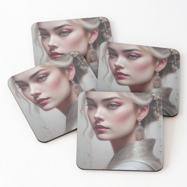 Item preview, Art Deco Portrait designed and sold by FineArtPassion.