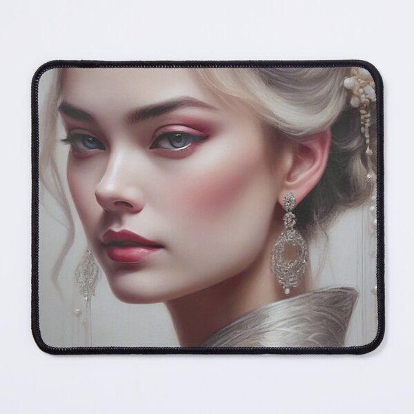 Item preview, Art Deco Portrait designed and sold by FineArtPassion.