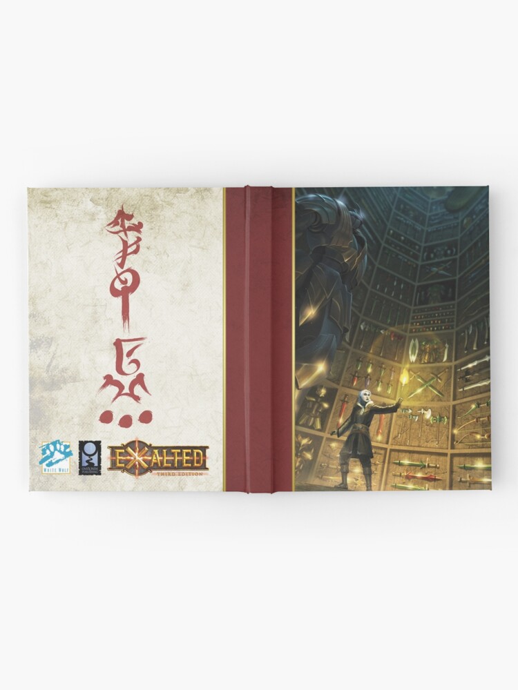 Alternate view of Exalted Cover Art: Arms of the Chosen Hardcover Journal
