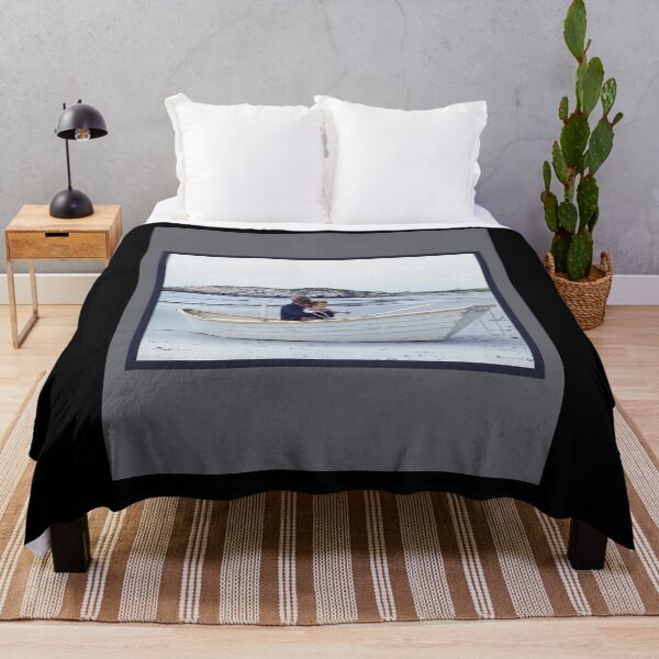 Item preview, TWO KENNEDYS IN A BOAT-WEEKEND AT NEWPORT PRESIDENT KENNEDY AND JOHN F. KENNEDY JR IN BEACHED ROWBOAT designed and sold by PatriotCat.