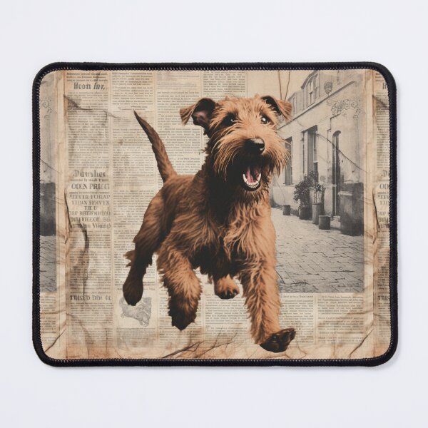 Item preview, Vintage looking Irish Terrier designed and sold by liana campbell.