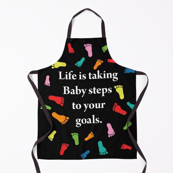 Item preview, Life is taking baby steps to your goals. designed and sold by roztshirts.
