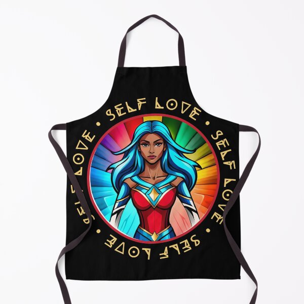 Item preview, Superhero Woman Self Love Promise Rainbow Warrior Red designed and sold by Melan Designs.