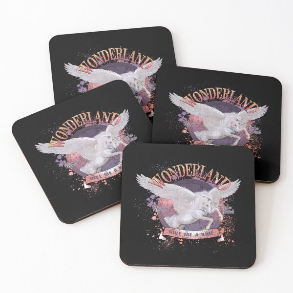 Item preview, Arte del país de las maravillas del unicornio designed and sold by RedPurple-Tees.
