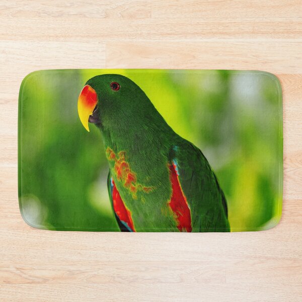 Item preview, Green Eclectus Bird Photo designed and sold by TheAnimalZ00.
