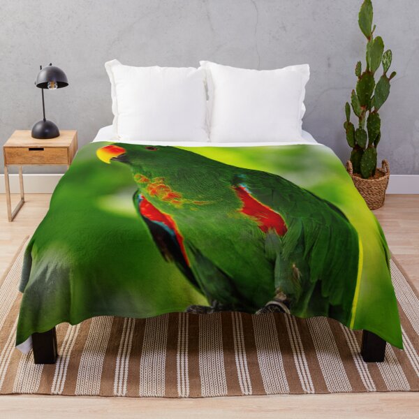 Item preview, Green Eclectus Bird Photo designed and sold by TheAnimalZ00.