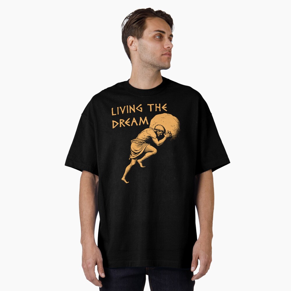 Item preview, Oversized T-Shirt designed and sold by SpaceDogLaika.