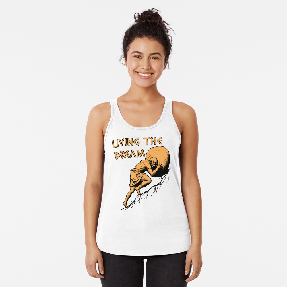 Item preview, Racerback Tank Top designed and sold by SpaceDogLaika.