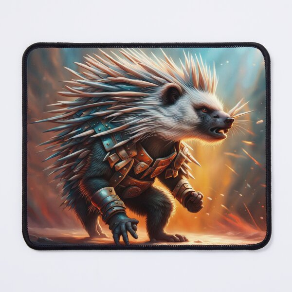 Item preview, Hedgehog Warrior designed and sold by Dryden Stewart Enterprises.