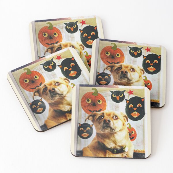 Item preview, Chihuahua Dog Portrait - ‘Doggone Halloween’ designed and sold by Nikki Fortuin Arts & Crafts.