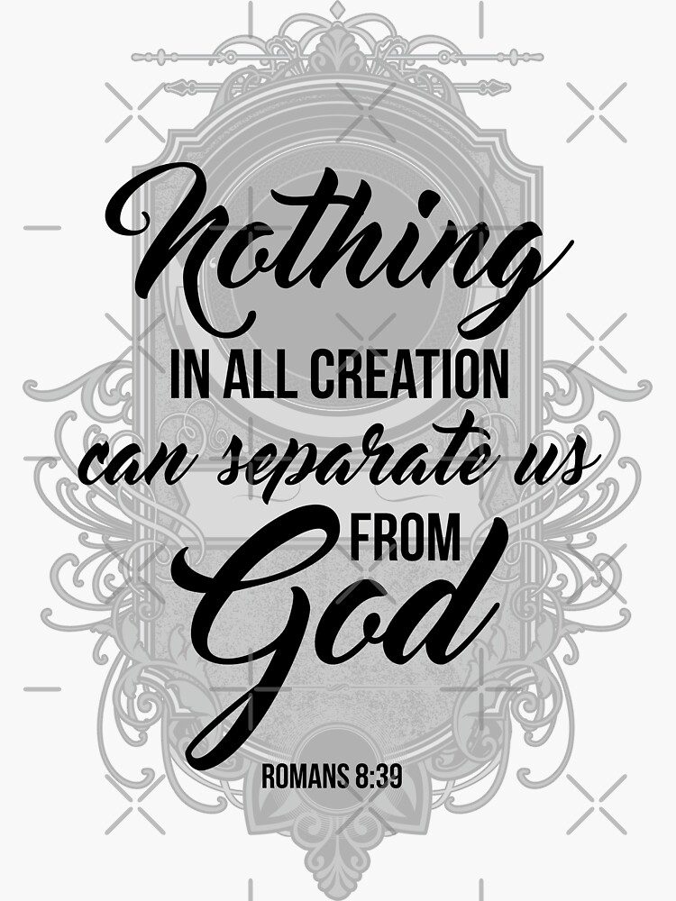 Romans 8:39 Inspirational Image