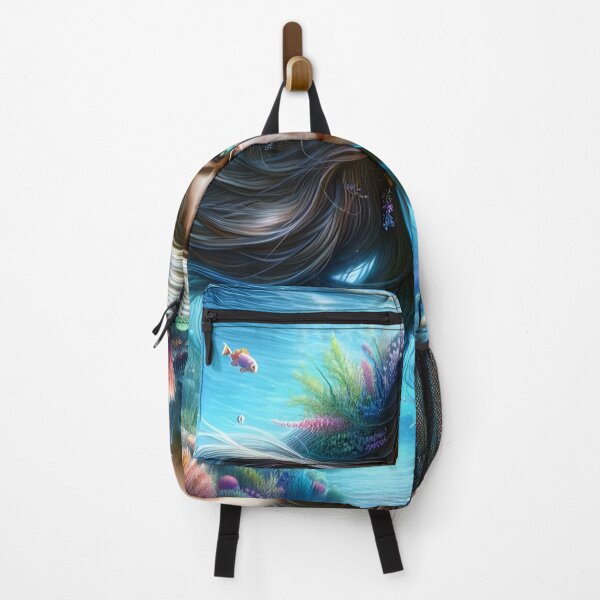 Item preview, Azure Gaze: The Ocean's Mesmerizing Siren designed and sold by ArteAnimal2020.