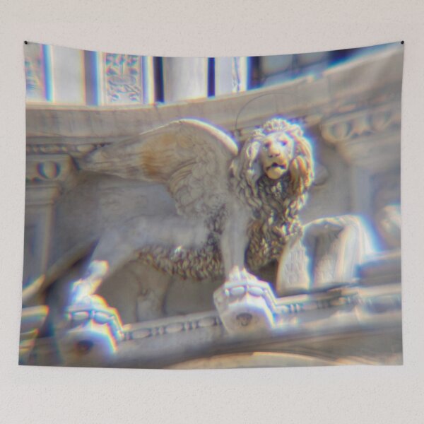 Item preview, Dreamy Venice: Venetian Lion at Palazzo Ducale designed and sold by SageFolio.