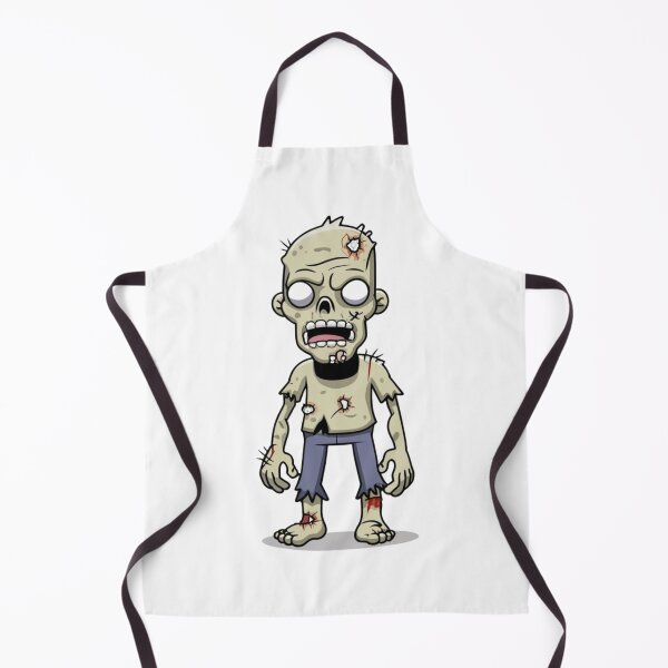 Item preview, Cartoon zombie illustration designed and sold by ByCovee.