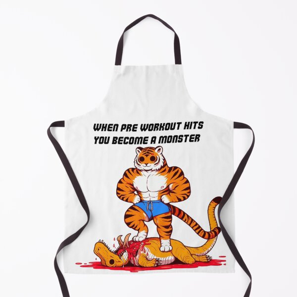 Item preview, When Pre Workout Hits: Muscle Tiger designed and sold by LemuellTrends.
