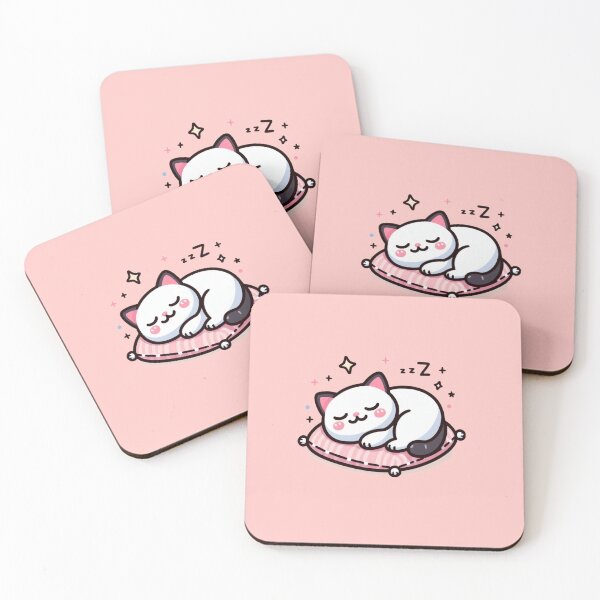 Item preview, Purrfect Nap, Cute Cat Sleeping Clipart, Pets designed and sold by SnuggleSafari.