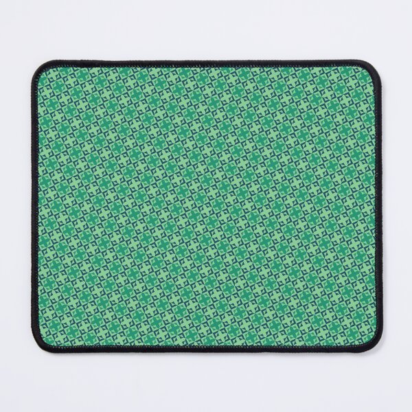 Item preview, Green Cross Square Repeating Seamless Continuous Pattern Design designed and sold by Alchemy-A-La-G.