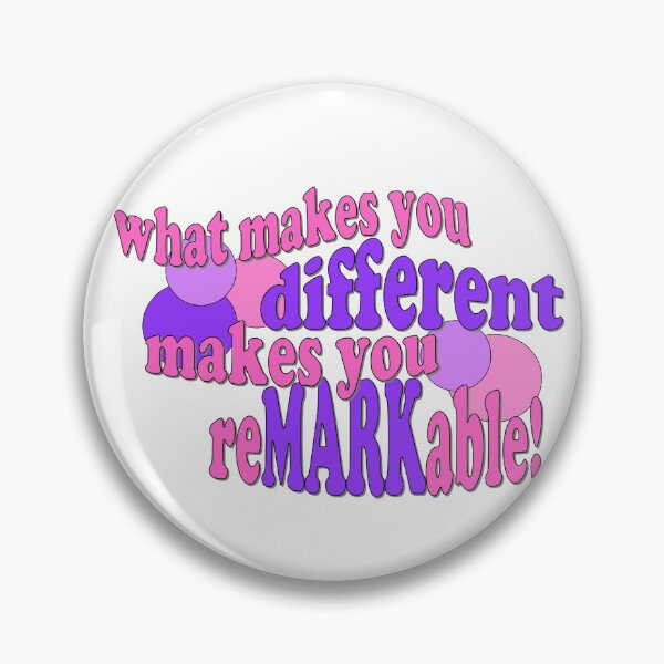 Artikelvorschau, Was Sie anders macht, macht Sie bemerkenswert! entworfen und verkauft von reMARKable-you.