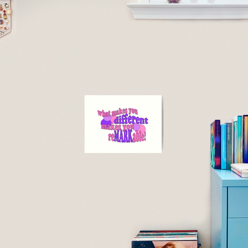 Item preview, Art Print designed and sold by reMARKable-you.