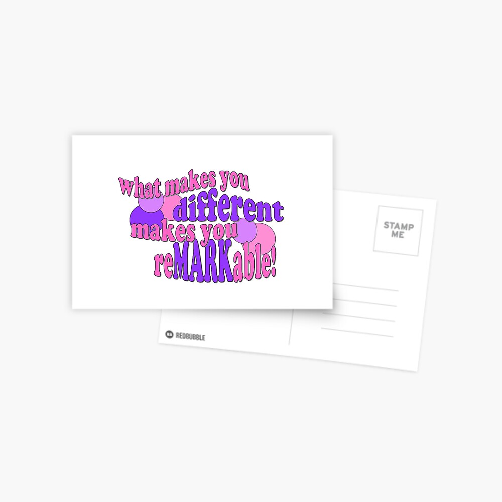 Item preview, Postcard designed and sold by reMARKable-you.