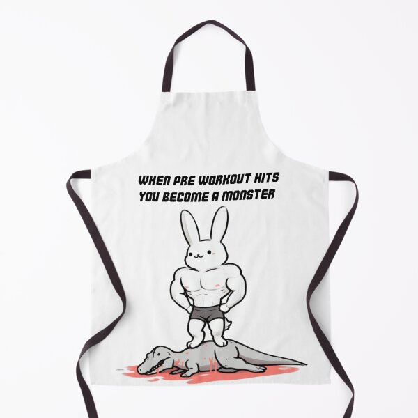 Item preview, When Pre Workout Hits: Muscle Rabbit designed and sold by LemuellTrends.