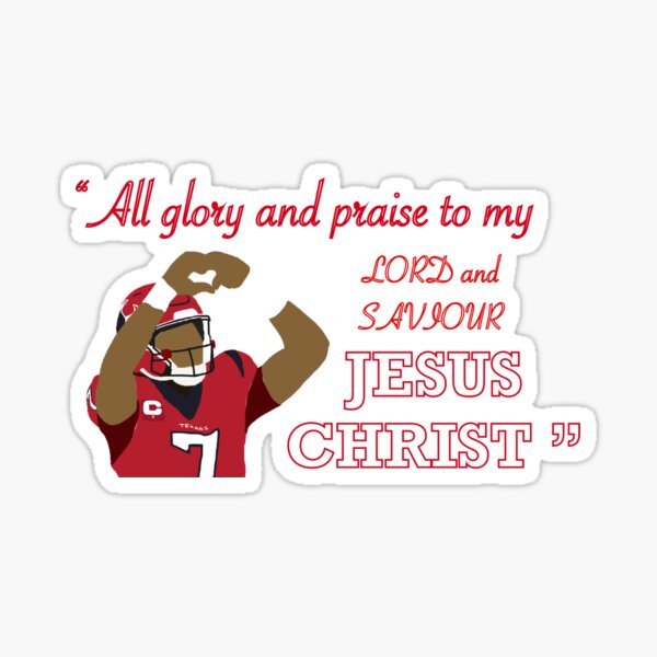 CJ stroud qoute Sticker
