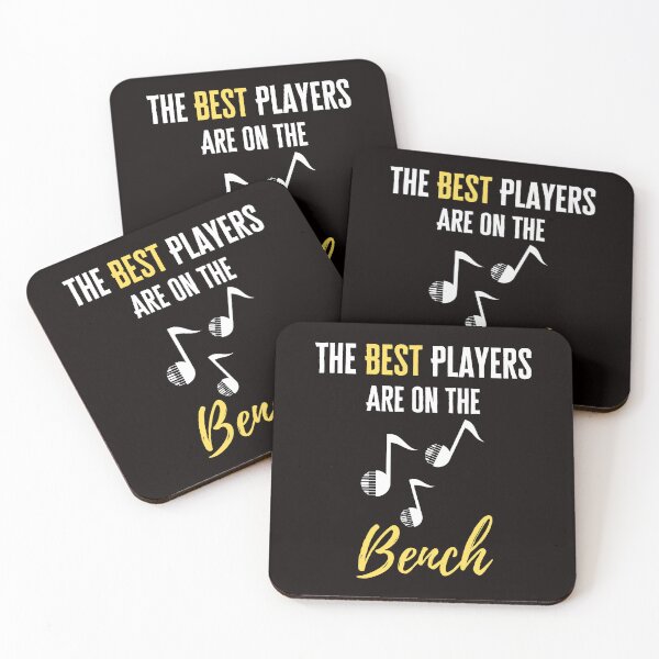 Item preview, Funny The Best Players Are On The Bench Pianist Musician designed and sold by MagicSD Designs.