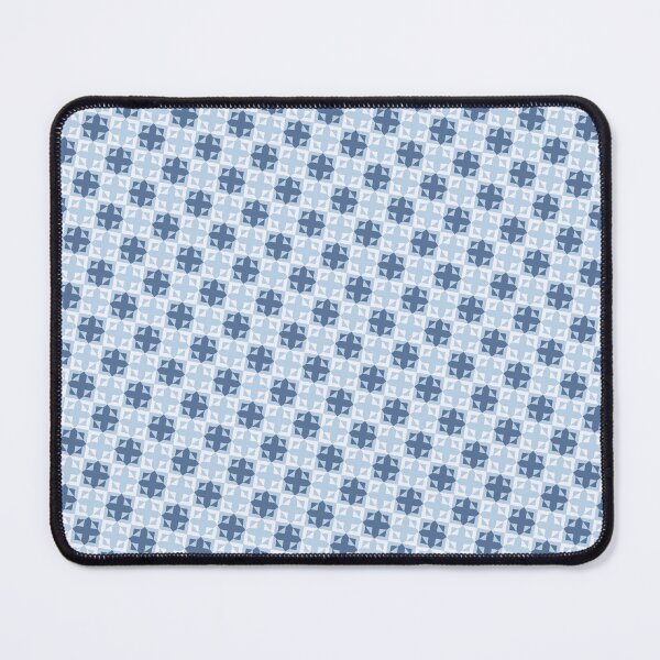 Item preview, Blue Cross Square Repeating Seamless Continuous Pattern Design designed and sold by Alchemy-A-La-G.