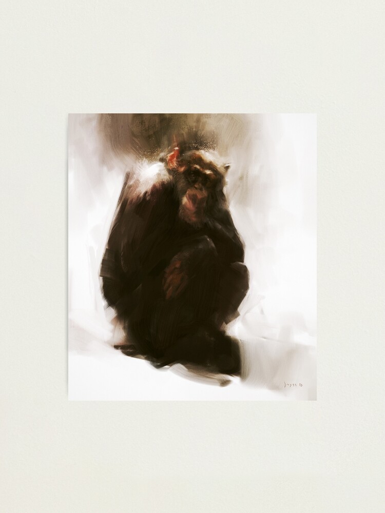 Alternate view of Ape Photographic Print