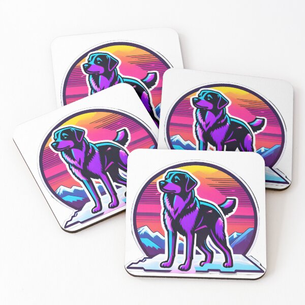 Item preview, Snow dog sunset designed and sold by Nightdrive88.