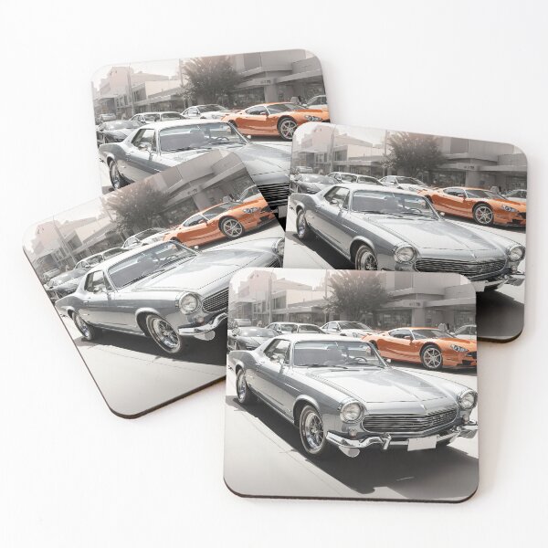 Item preview, A group of cars parked on a street designed and sold by johndesign88.