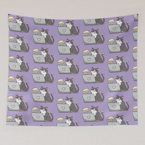Item preview, biiiirpp cat designed and sold by MemoAtelier.