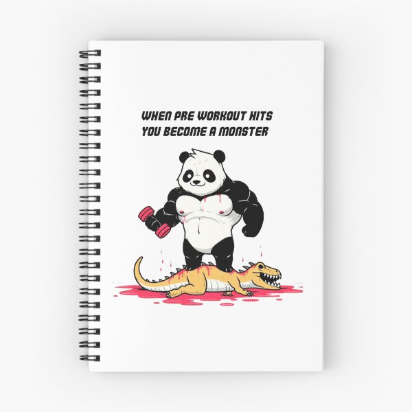 Item preview, When Pre Workout Hits: Muscle Panda designed and sold by LemuellTrends.
