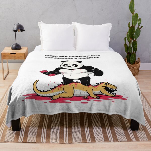 Item preview, When Pre Workout Hits: Muscle Panda designed and sold by LemuellTrends.
