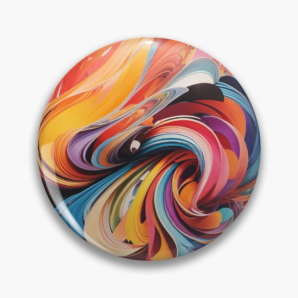 Item preview, A colorful swirly paint swirls designed and sold by johndesign88.