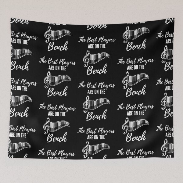 Item preview, Funny The Best Players Are On The Bench Pianist Musician designed and sold by MagicSD Designs.