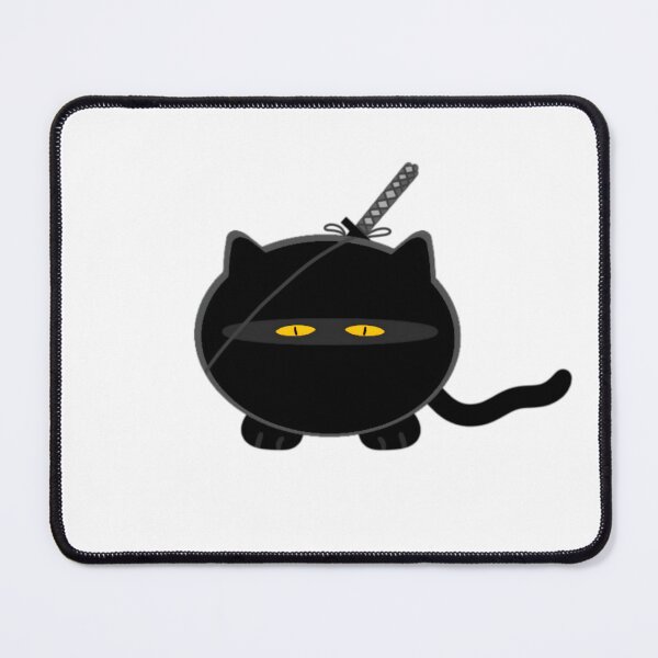 Artikelvorschau, Chibi Misfit Ninja Cat – Niedlicher minimalistischer Cartoon entworfen und verkauft von RaphicSentry.