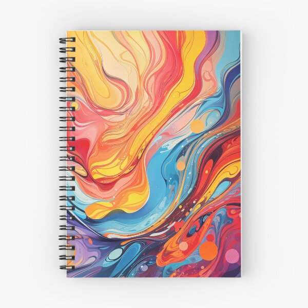Item preview, A colorful swirly art designed and sold by johndesign88.